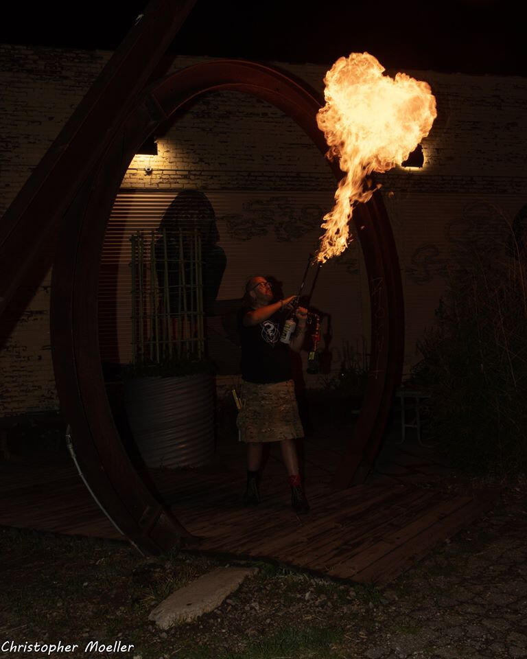 Flame Gauntlet - Heart